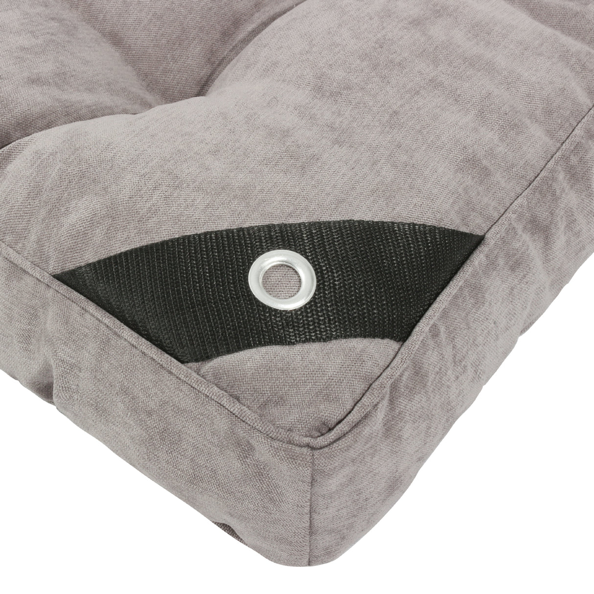 Homecall Decorative Bench Cushion, Seat Cushion with Backrest, Pack of 2, Nordic Design, for Garden Bench (Khaki, 120 x 60 cm)