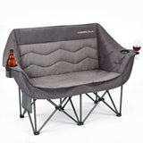 Camping Sofa faltbar XL für 2 Personen, extra dick gepolstert, bis 320 kg