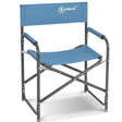 Homecall Aluminum Ultralight Director Chair, Camping Folding Chair with Foldable Backrest - (Blue) - Homecall - outdoor