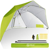 HOMECALL Beach Umbrella Beach Tent, UV - resistant 50+, for 2 - 3 people, Outdoor Parasols - Homecall - outdoor