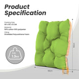 HOMECALL Cushion Cover For Garden Bench, Approx. 50 x 50 x 12 cm, Multi - coloured - Homecall - outdoor