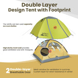 HOMECALL Dome Tent Camping Tent Family Tent Double Layer Dome Tent Ultralight Tent - Homecall - outdoor