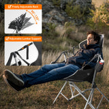 HOMECALL Swing Chair Rocking Chair Outdoor Camping Chair, Foldable Hanging Chair with Adjustable Backrest, bis 180 KG - Homecall - outdoor