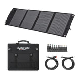 HOMEMORE 100W Portable Solar Panel for Power Station,Foldable Outdoor Solar Charger with USB DC Output,IP65 Waterproof for Outdoor Travel Camping RV - Homecall - outdoor